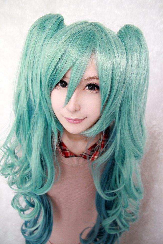 Ciel-Black-Butler-Female-Disguise-Cosplay-Wig-Two-Ponytail-mix-bule-Wavy-Synthetic-Hair-Heat-Resistant