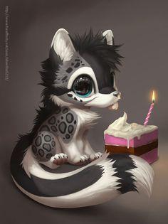 Birthday Wolf
